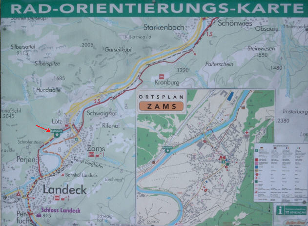 Zams Landeck Plan